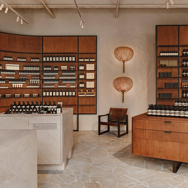 Aesop Ibiza Store interior