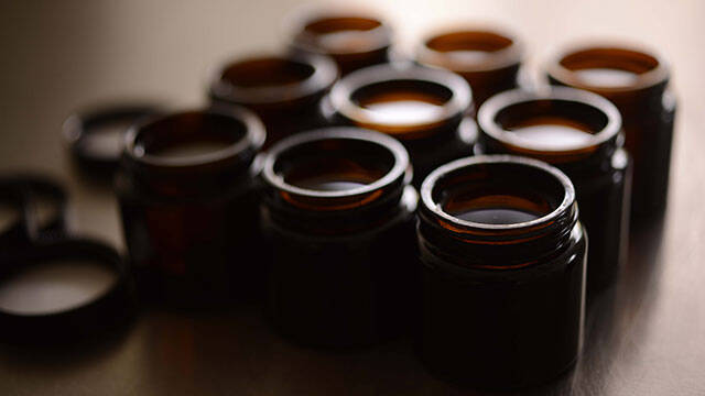 Bajo el microscopio Vitamina E Imagen
